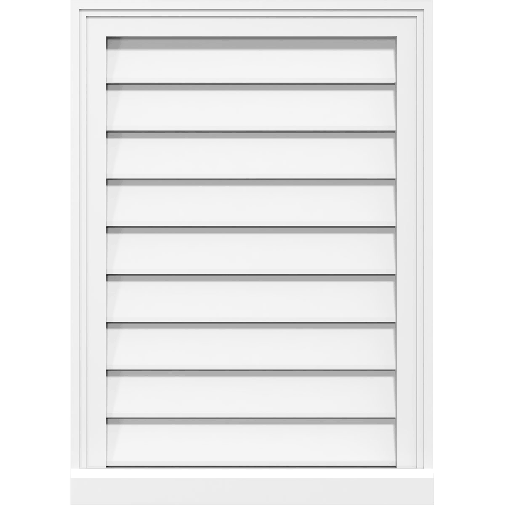 PVC Gable Vent T539361