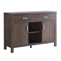 Wooden Buffet with 2 Drawers and 2 Door Cabinets C871