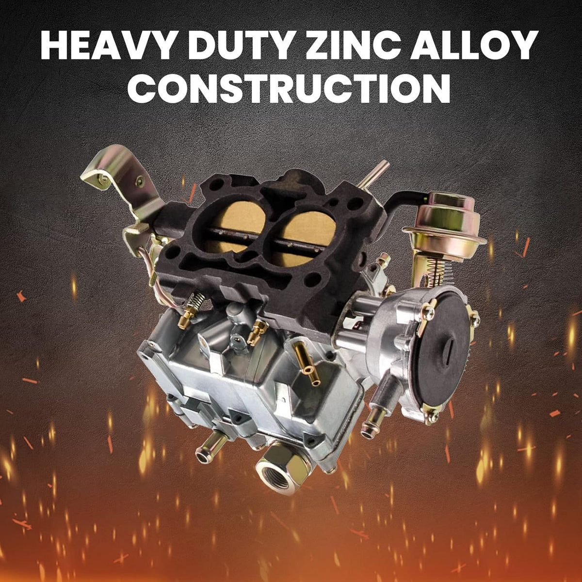 2-Barrel Carburetor Small Block Engine Automatic Choke Q2662