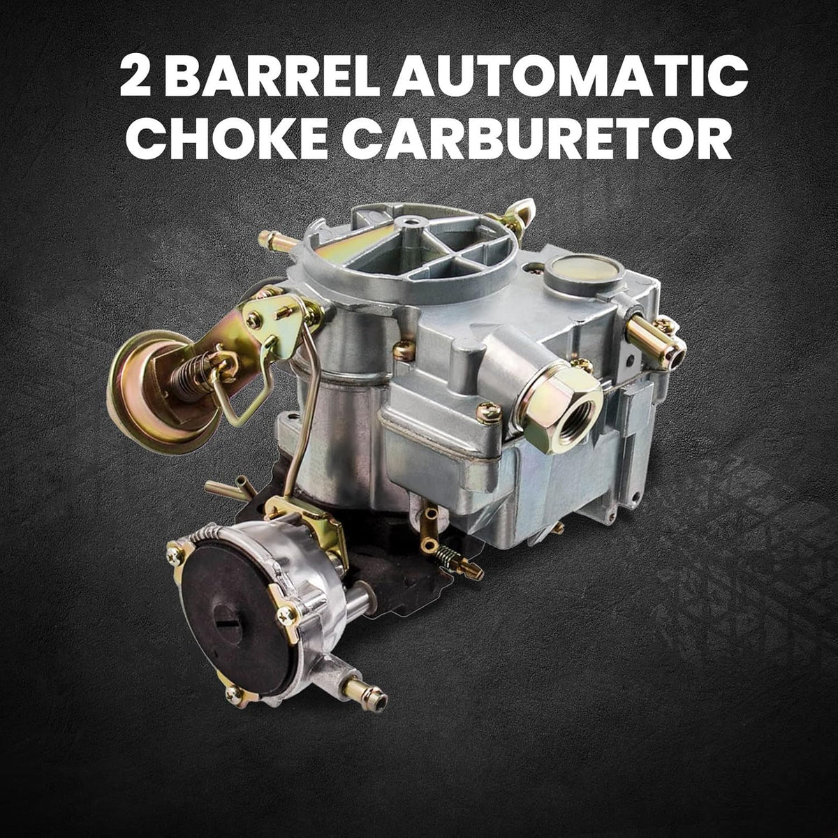 2-Barrel Carburetor Small Block Engine Automatic Choke Q2662