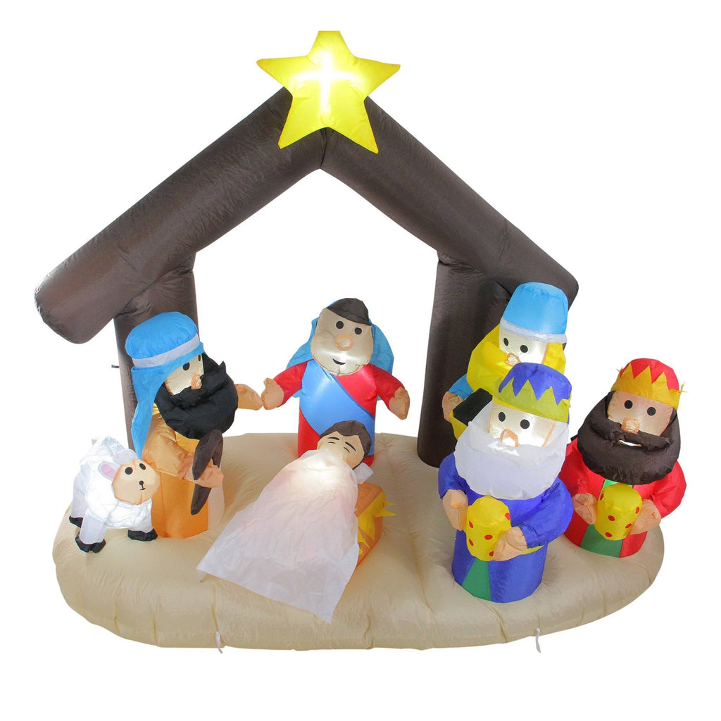 5.5 ft. Inflatable Lighted Christmas Outdoor Decoration P139948