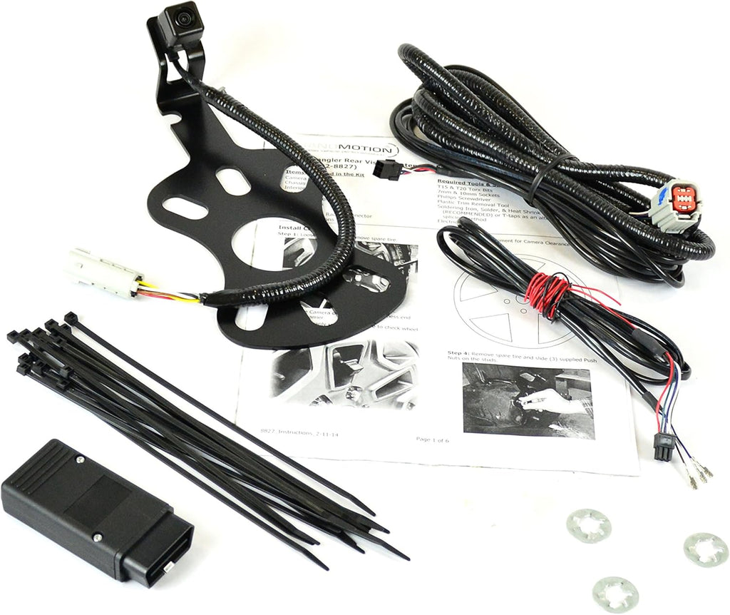Rear Vision Camera System Black V9585