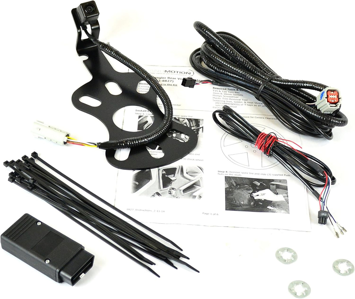 Rear Vision Camera System Black V9585