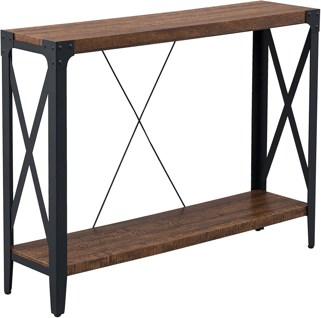 White Rustic Wood TV Stand for 70 Inch TV F9416