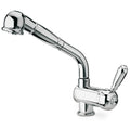 Single Handle Pull Out Spray Kitchen Faucet, Chrome E5517