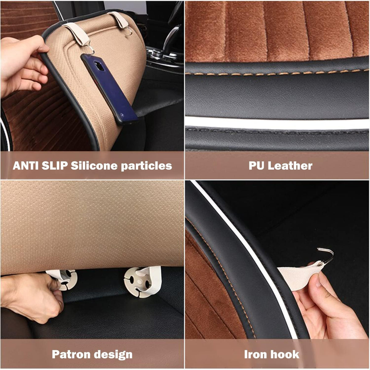 Waterproof Leather Car Seat Covers L6887