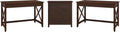2 Person Desk Set with Lateral File Cabinet W795