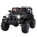 12V Battery Powered Electric Car with Remote Control Black K729814