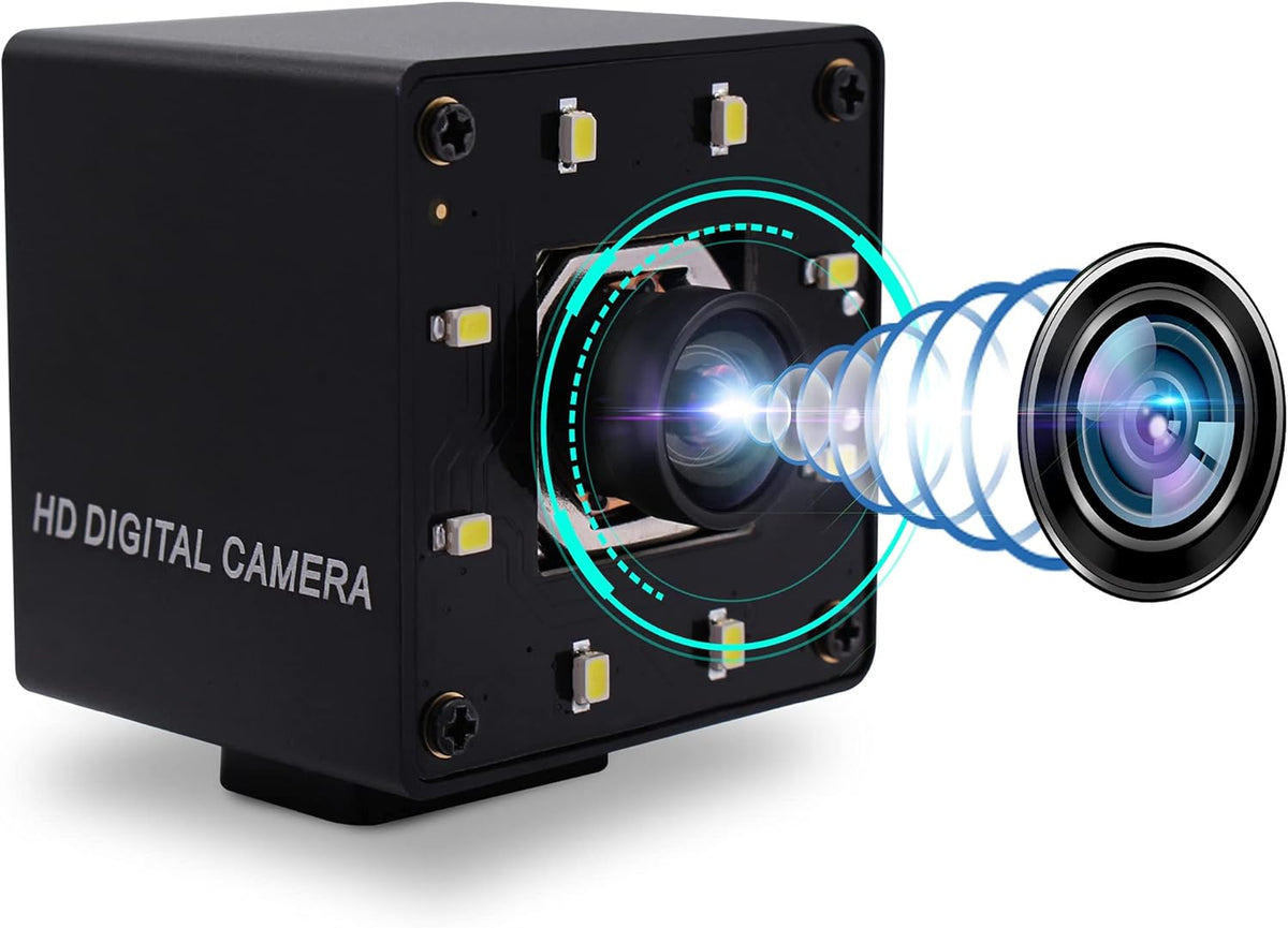 4K Autofocus UHD 2160P USB Webcam with 100° Lens J8889