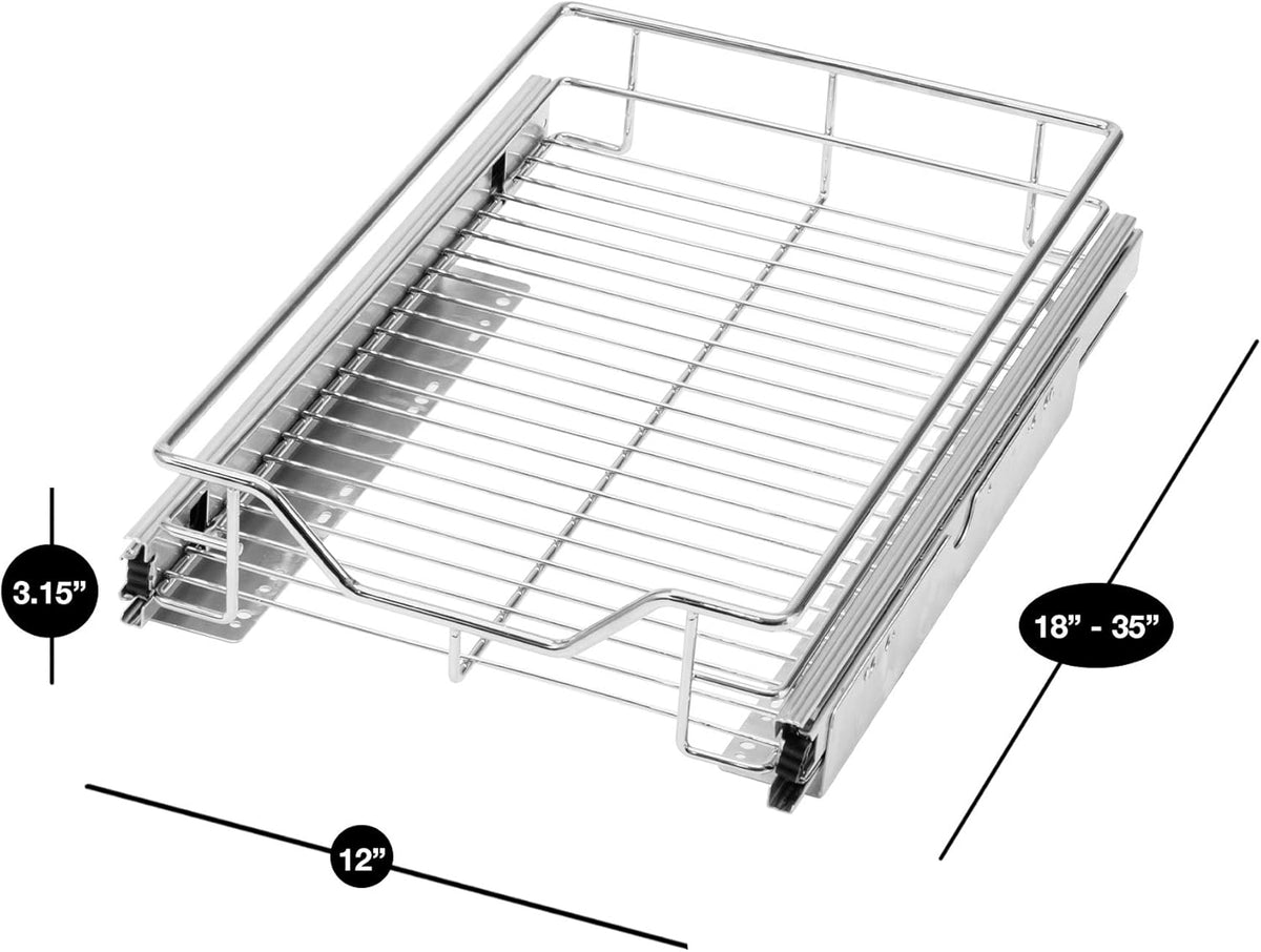 Extra Large Tall Pull-Out Cabinet Organizer O59738