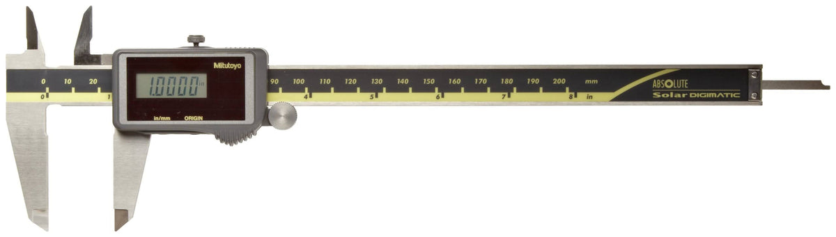 Solar Powered Inch/Metric Stainless Steel Caliper D6780