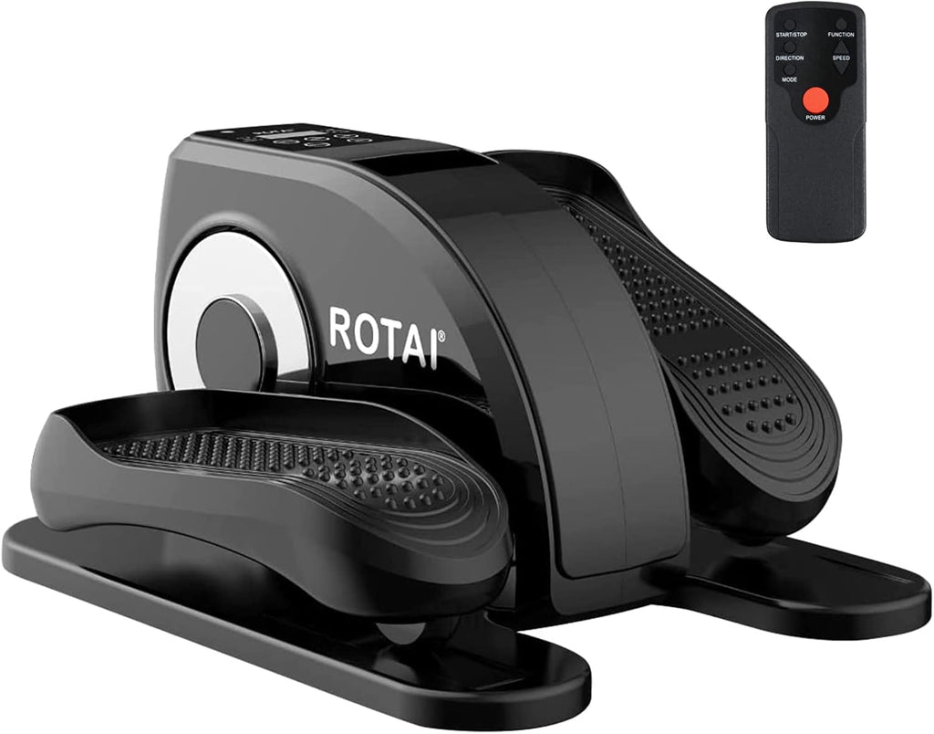 Under Desk Elliptical Machine with Remote and LCD Monitor L94325