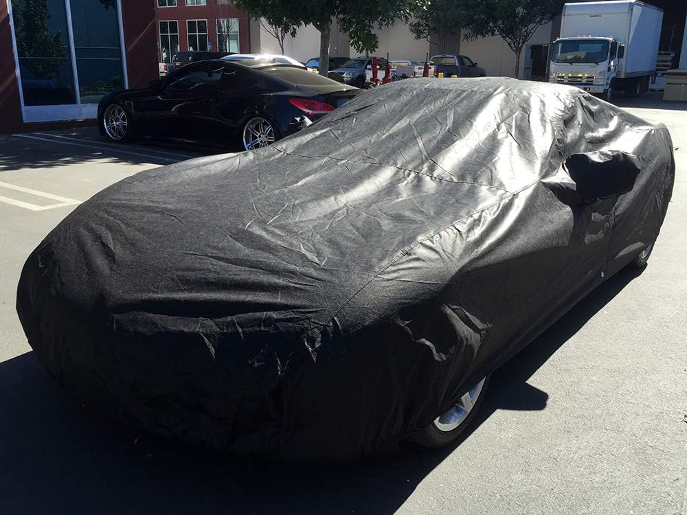 Custom Fit Car Cover Black V7760