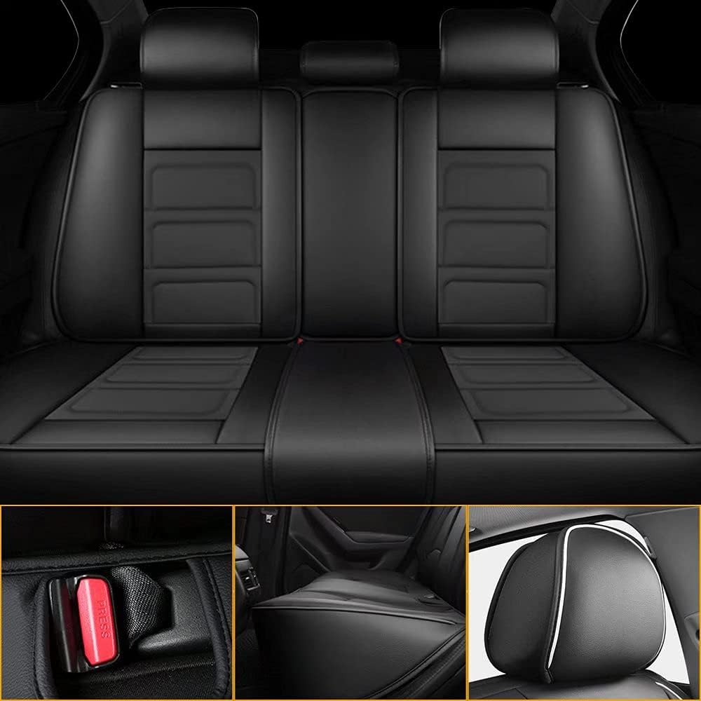 Custom Fit Full Set Waterproof Faux Leather Car Seat Covers P779522