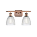 Oil Rubbed Bronze 2 Light Bath Vanity Light U13202