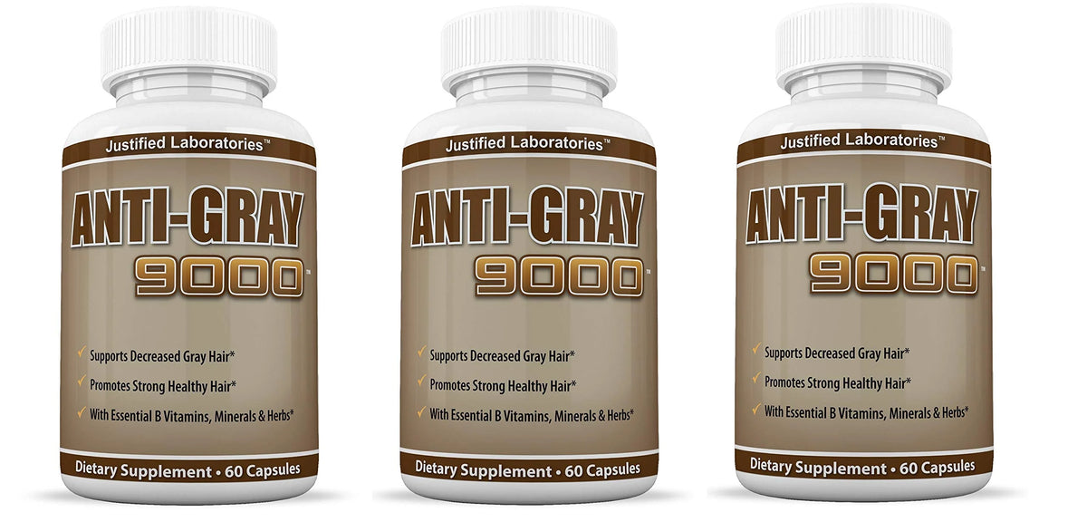 Anti Gray Hair 60 Capsules 3 Pack U802