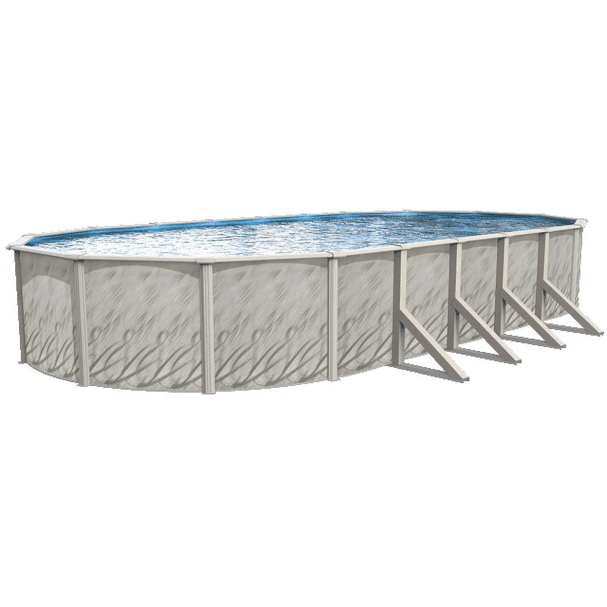 12' x 24' x 52 Oval Above Ground Swimming Pool Z159