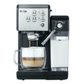 Black Espresso and Cappuccino Machine L1495