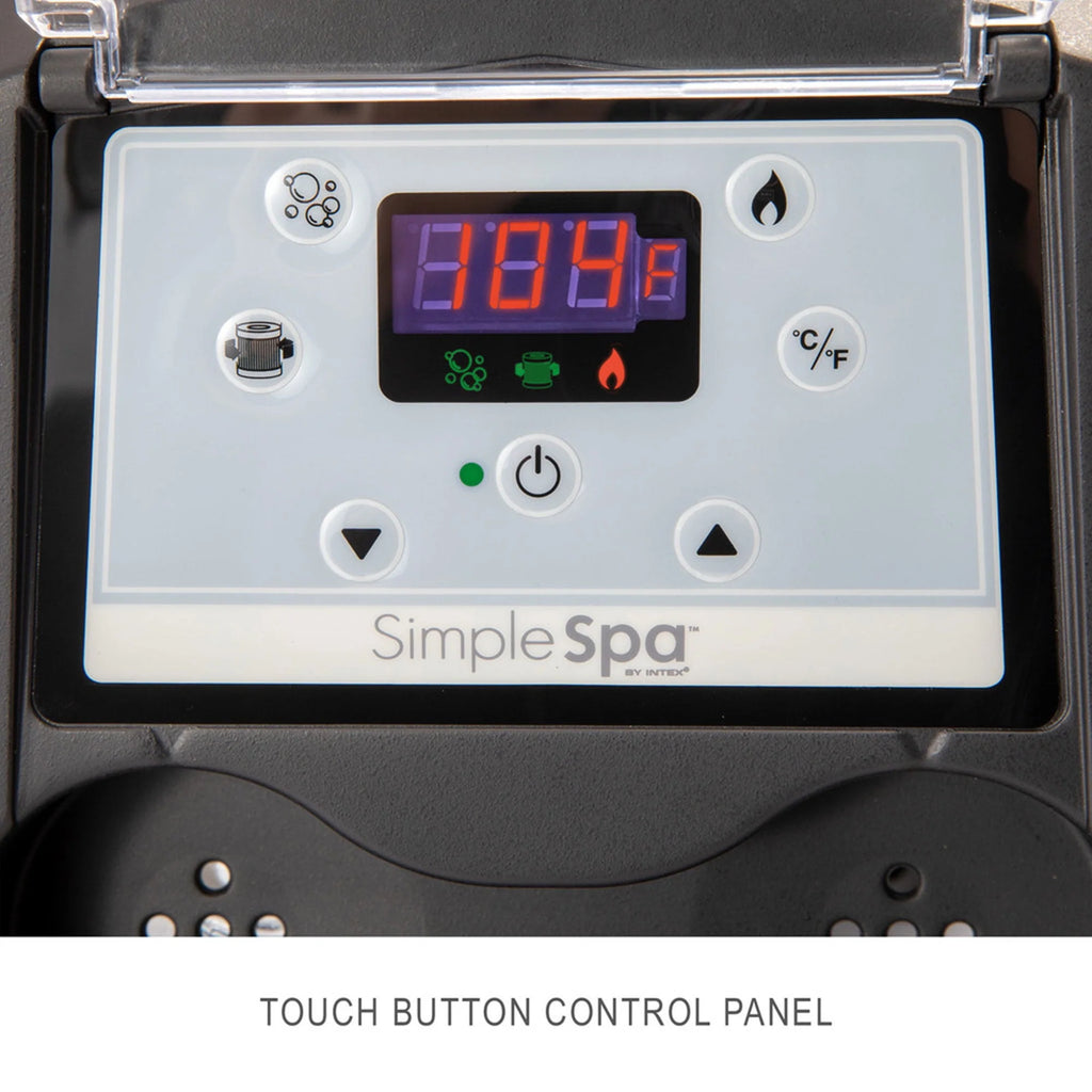 4 Person Inflatable Hot Tub Spa Z19787