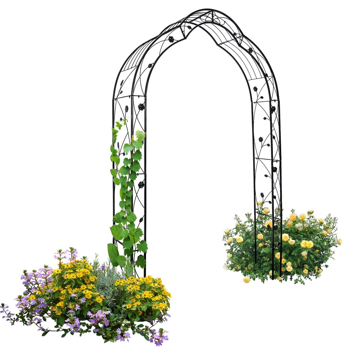 Iron Birdcage-Shaped Metal Garden Arch G767208