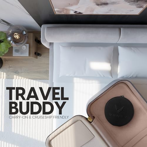 Portable Wireless Battery Operated Fan with Carry Case C99336