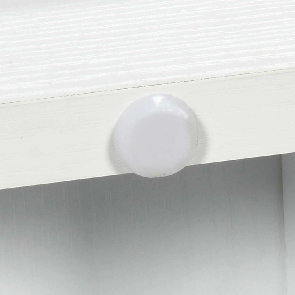 White Coffee Table with Storage P98501