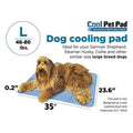 Sage Gray Self Cooling Pet Pad Q219