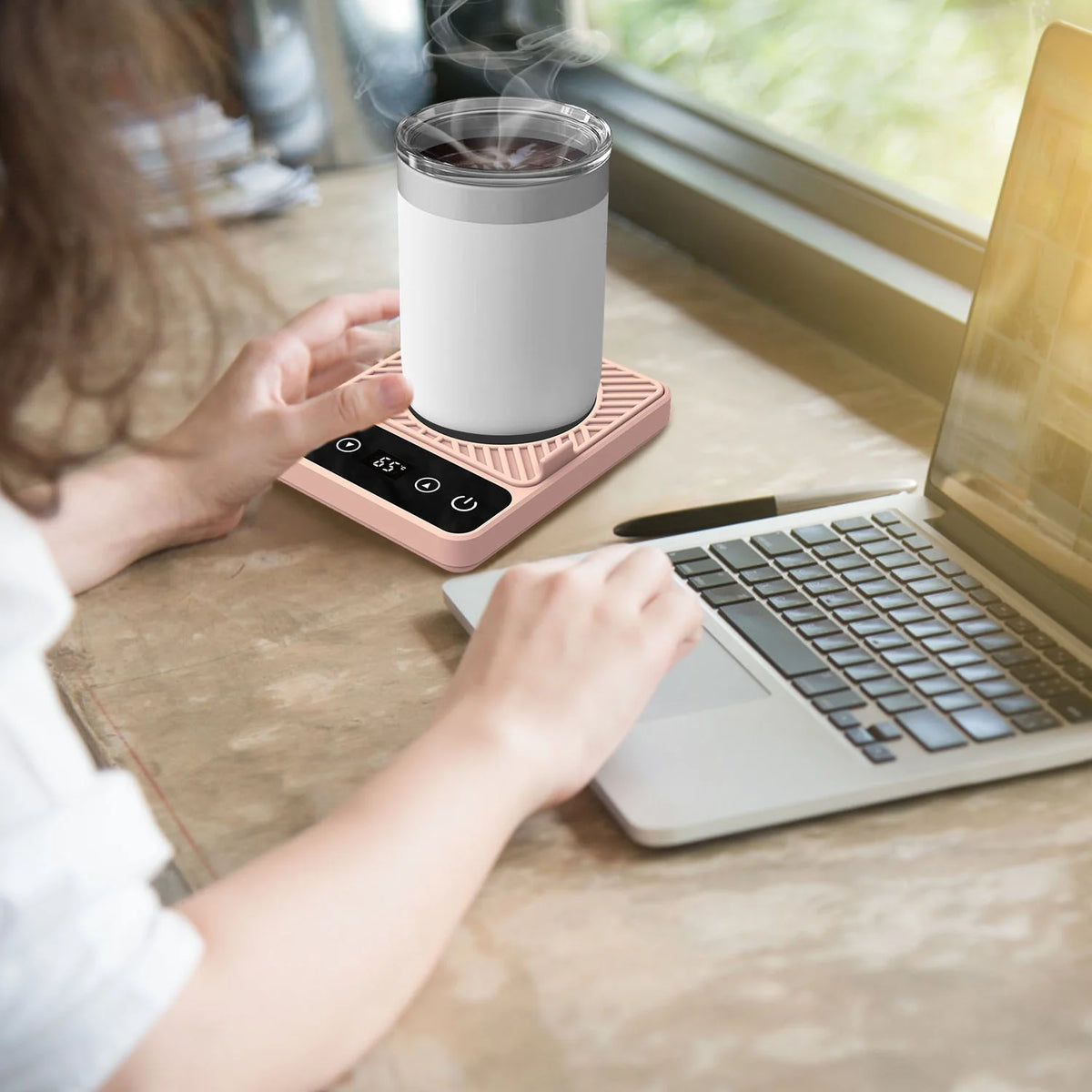 Electric Mug Warmer with 6 Temperature Settings Z5592