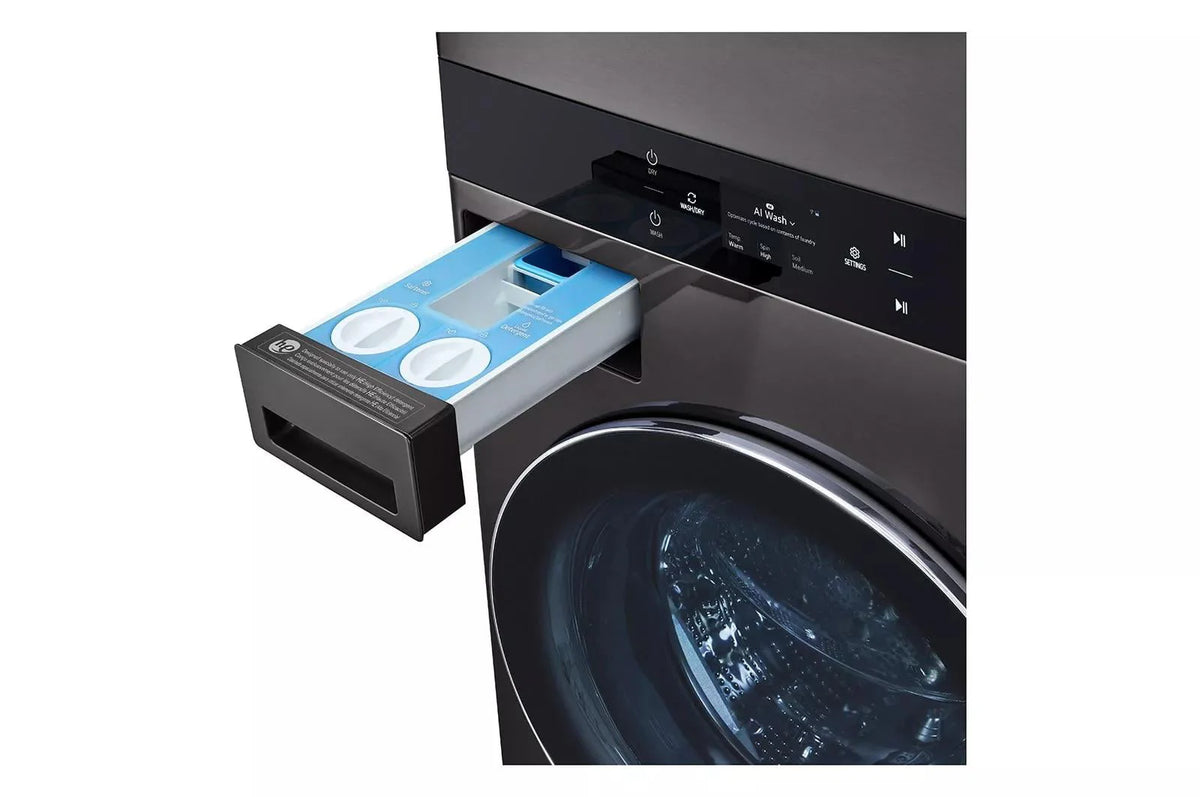 Black Combination Washer Gas Dryer W786133