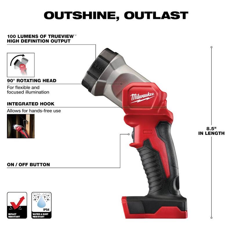 18V Cordless 4-Tool Combo Kit with Screwdriver Bit Set and Drill Bit Set M61455