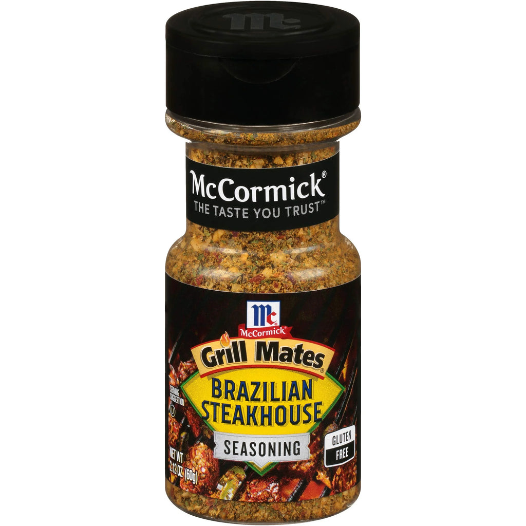 Brazilian Steakhouse Seasoning 2.12 Ounce Bottle Pack Of 5 N50516