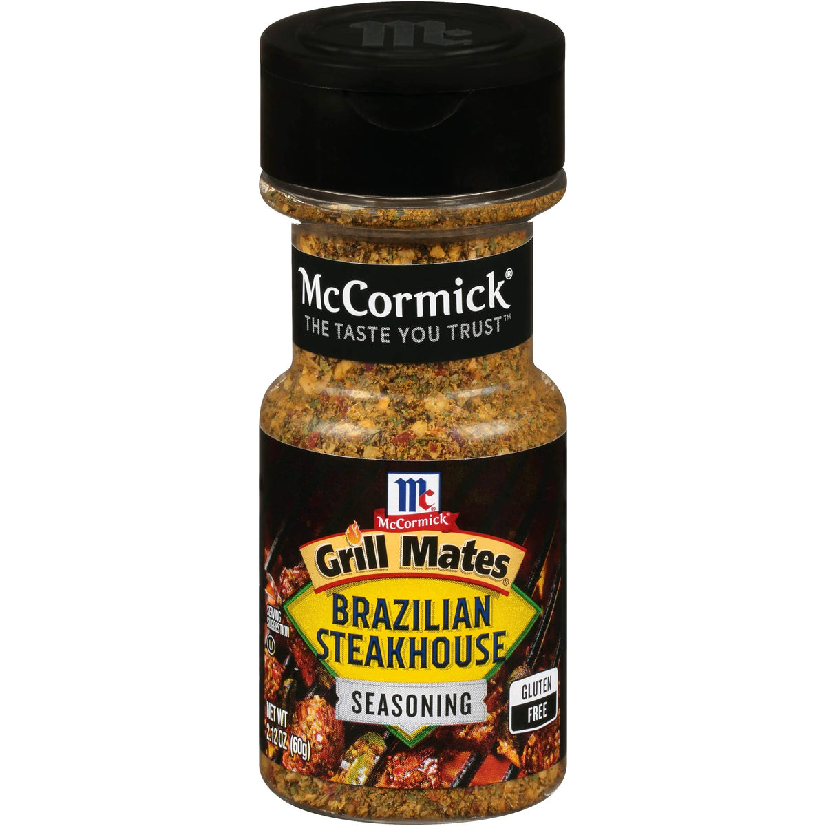Brazilian Steakhouse Seasoning 2.12 Ounce Bottle Pack Of 5 N50516