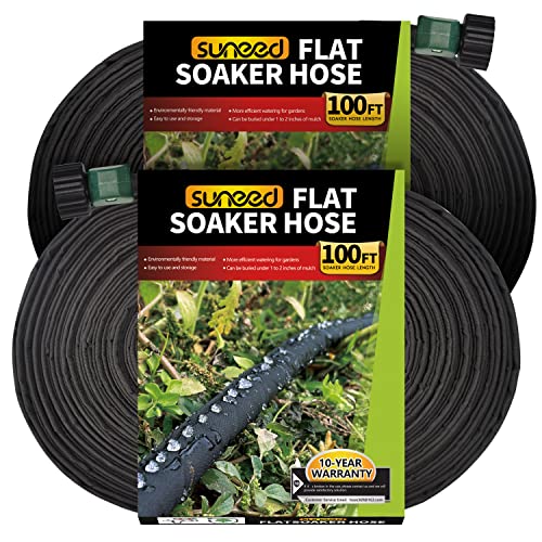 4 Pack 25FT Flat Soaker Hose R885800