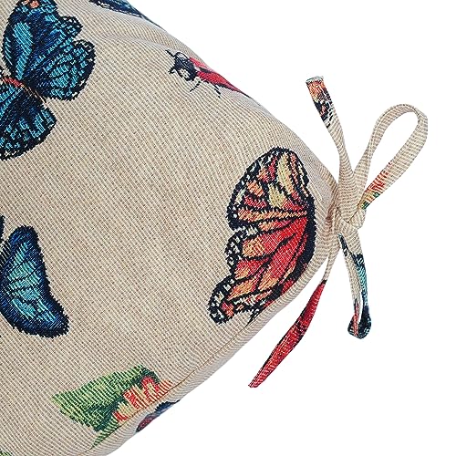 Set of 2 Outdoor Dining Chair Cushions 38x18x4.5 inch F2442