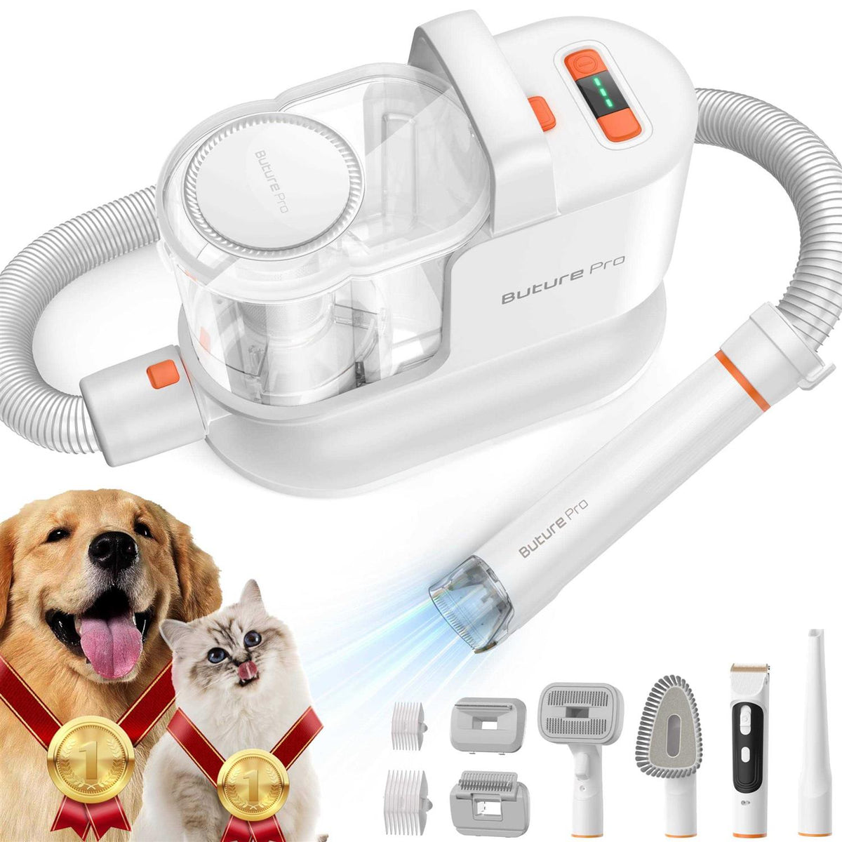 Pet Grooming Kit with 6 Grooming Tools X33032