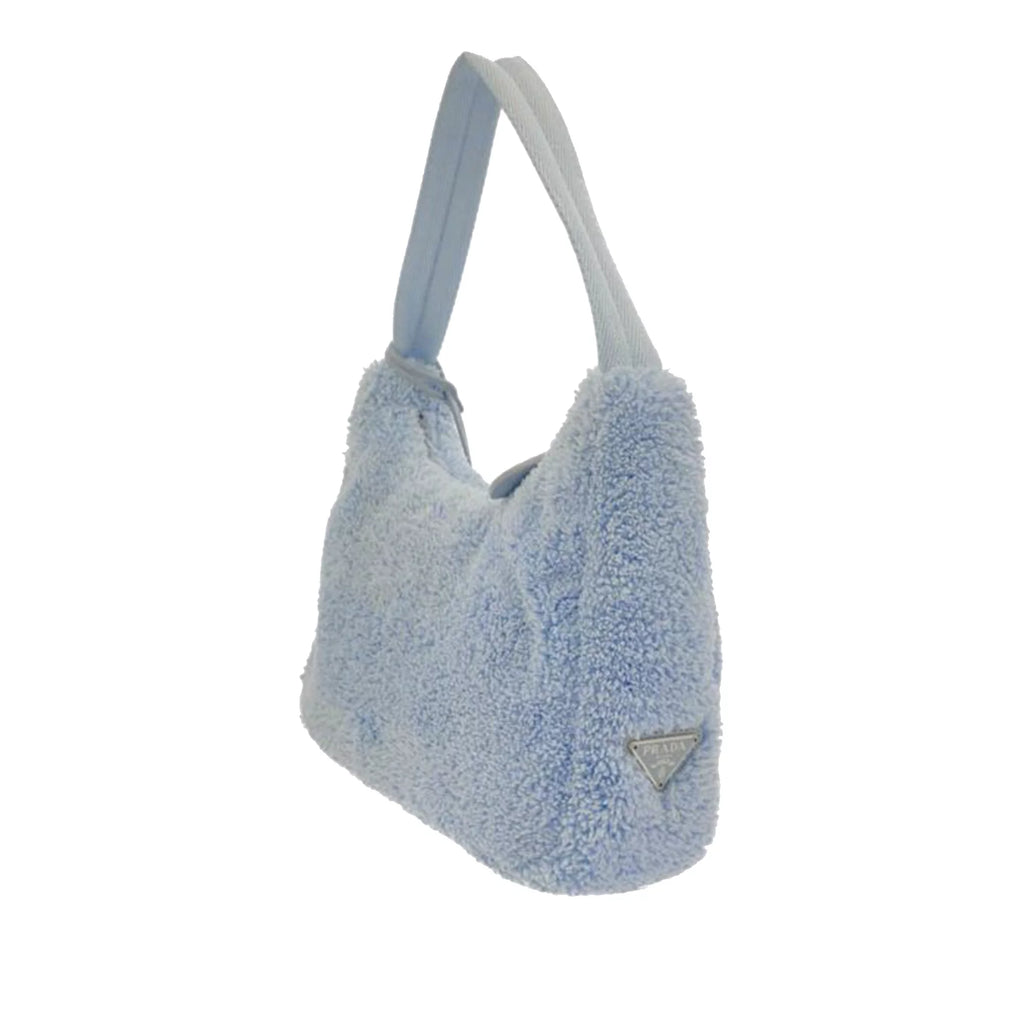 Pre-Owned Blue Cotton Baguette N272267