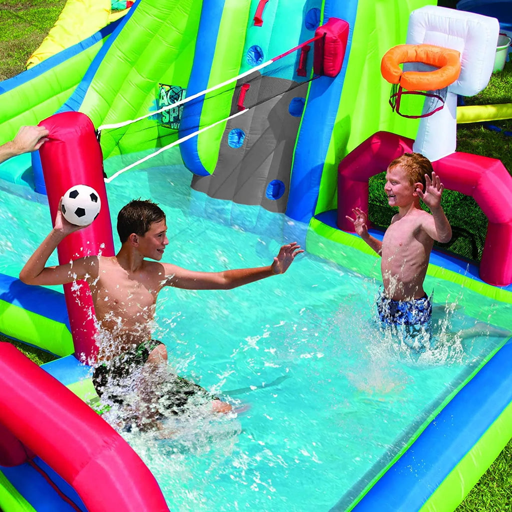 3-in-1 Inflatable Bouncer Water Slide L4403