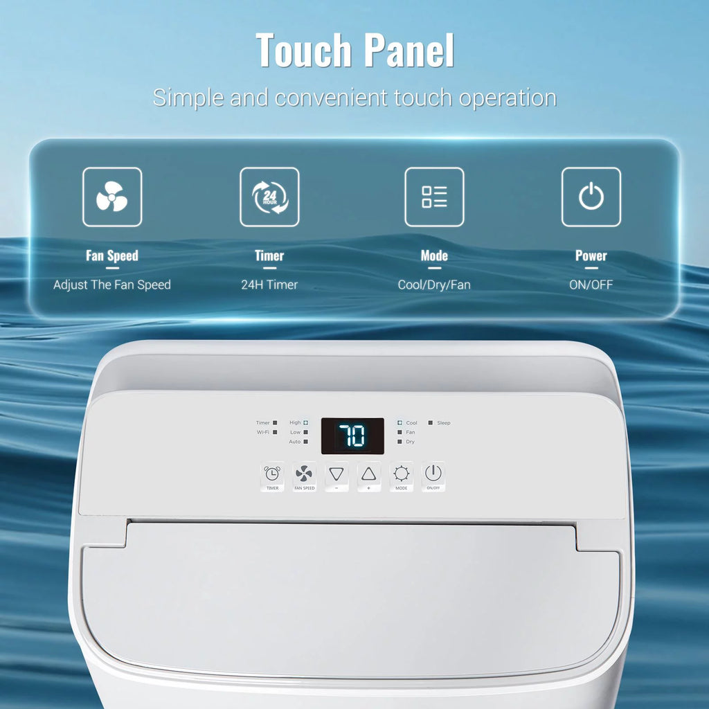 Portable Air Conditioner 8150 BTU White B76980