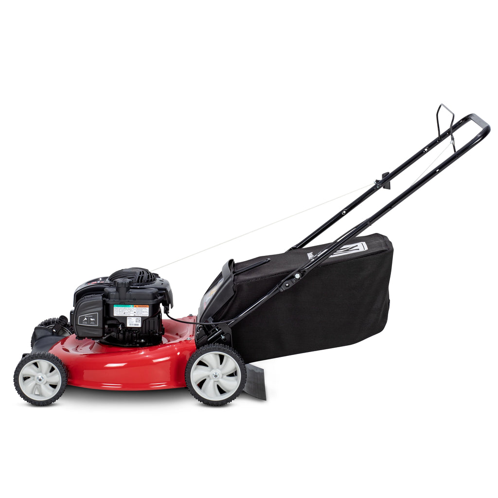 21-in Walk Behind Push Lawn Mower with 140cc Gas Powered Engine P113