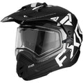 Black White XL Helmet with Shield and Sun Shade L249189