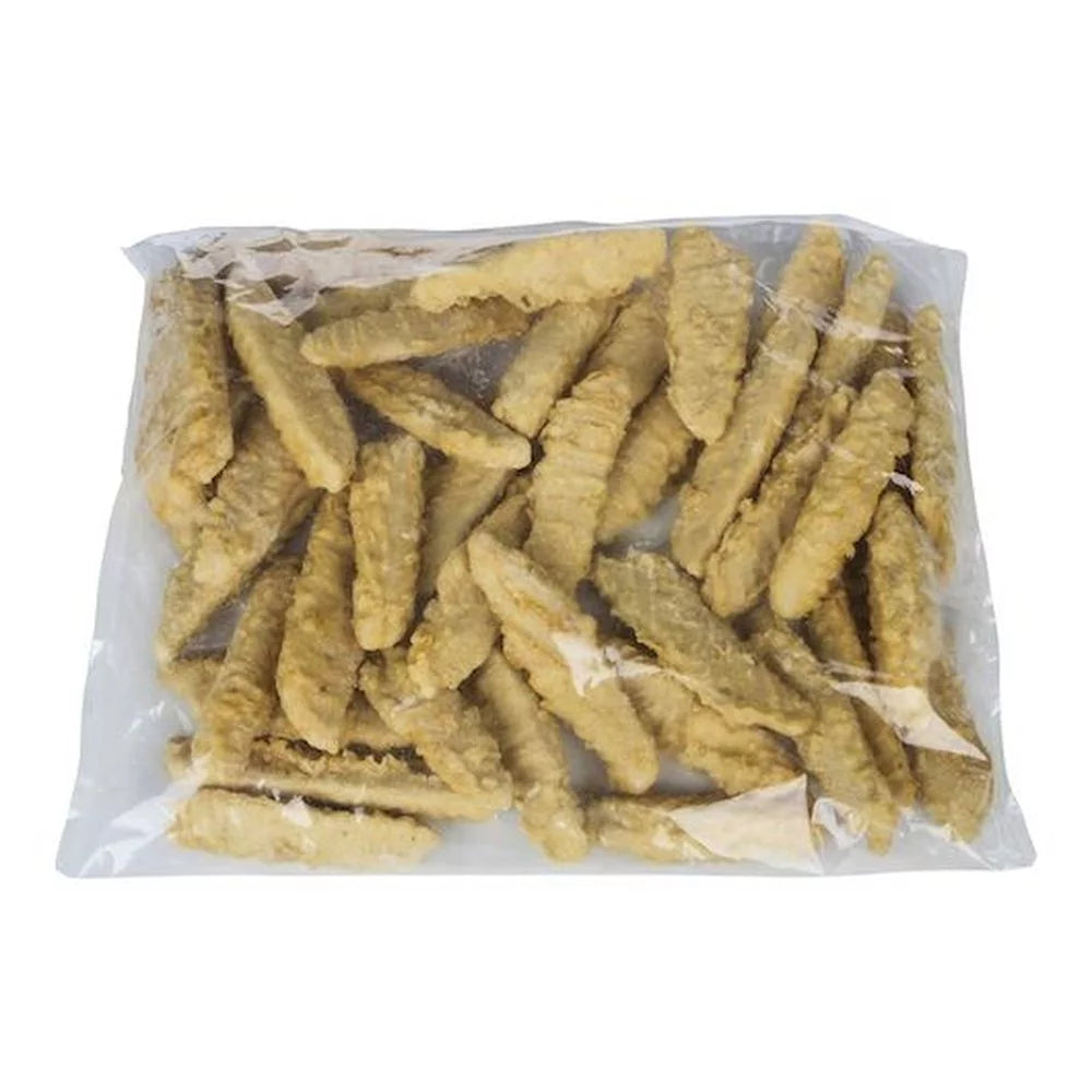 Battered Cod Fillet Strip 2 Ounce 5 Pound B3004