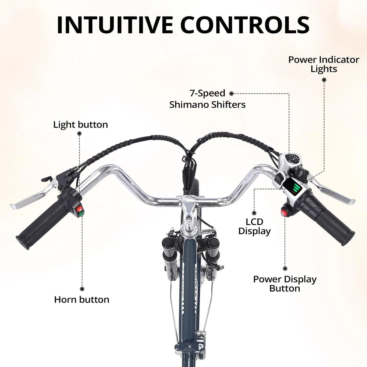 250W 36V 7 Speeds Folding Electric Tricycle B959