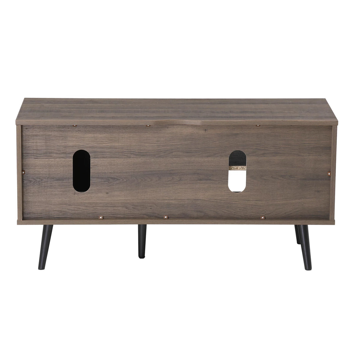 Black TV Stand with 1 Door Y964096