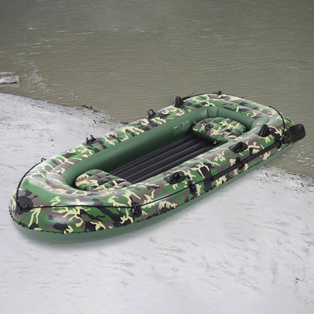 4 Person Inflatable Kayak with Paddles and Pump U77400