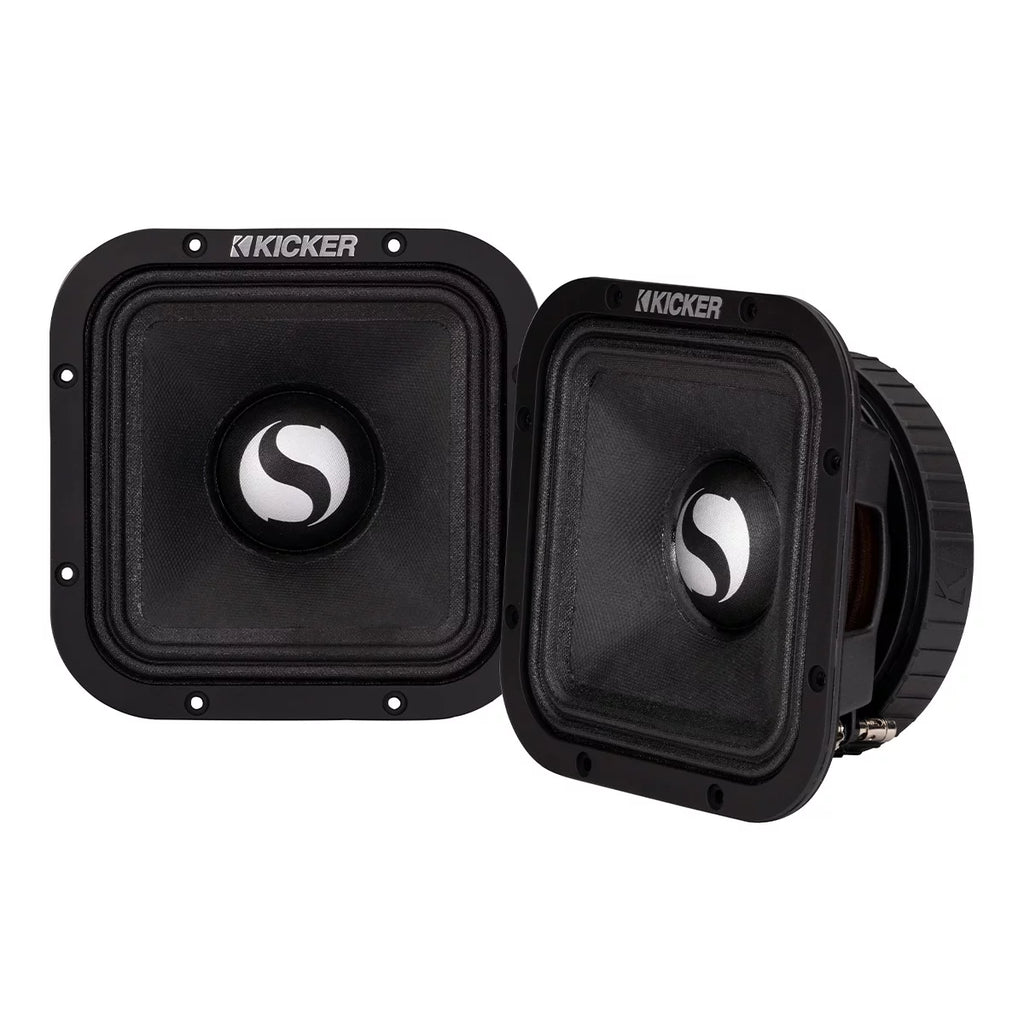 7" Square Midrange 4 Ohm Speakers Pair L880