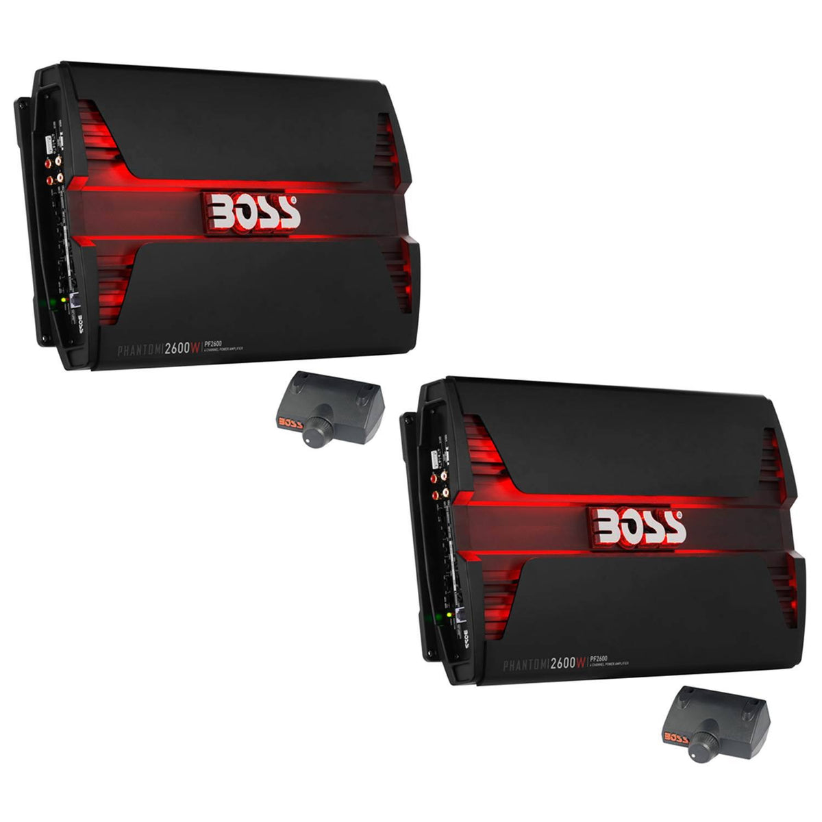 2600W 4 Channel Car Audio Amplifier (2 Pack) X6214