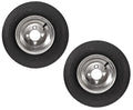2-Pack Trailer Tire On Rim 4.80-8 4 Lug 6 Ply Galvanized Wheel O3832