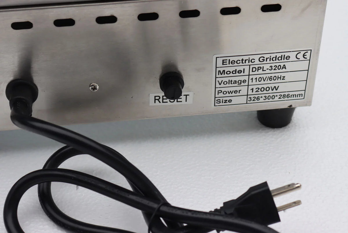 Commercial Countertop Electric Griddle D3173