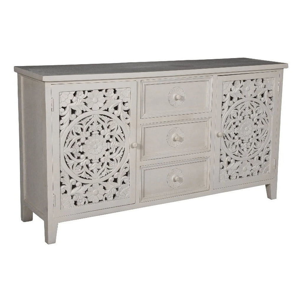 Contemporary Solid Wood Sideboard Q3832