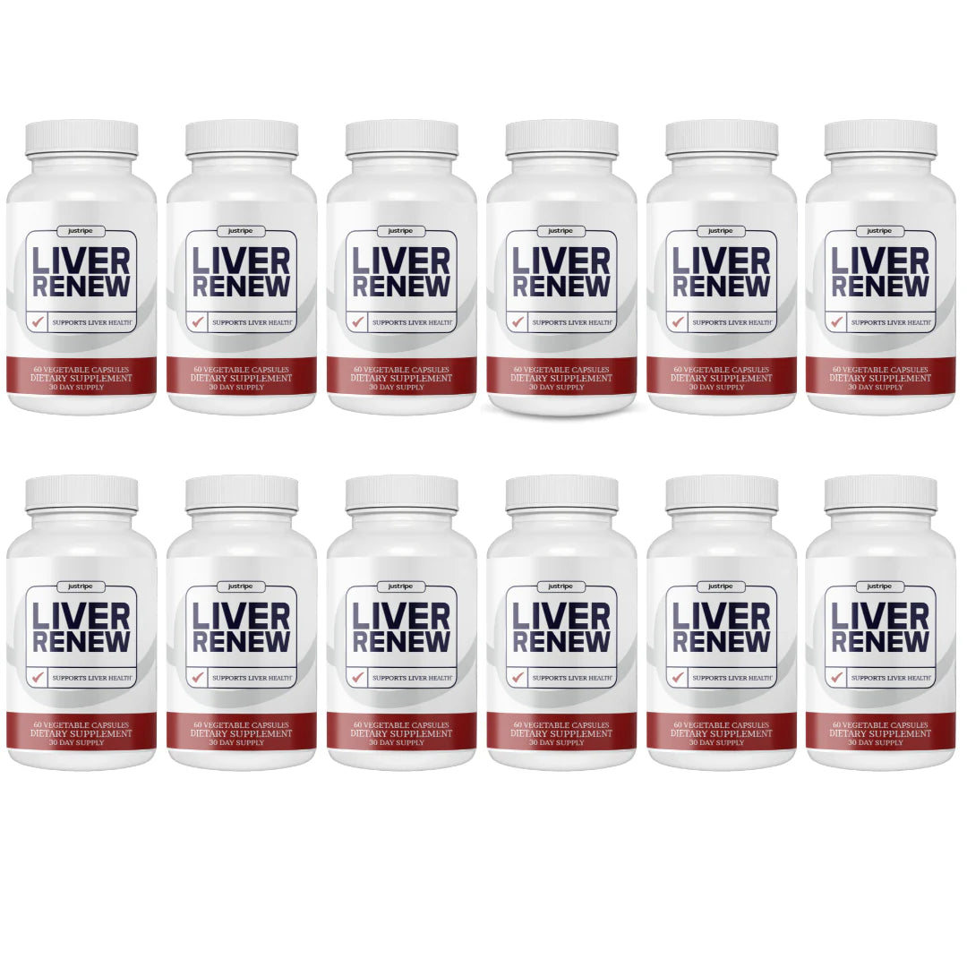 Liver Health Support Supplement 12 Bottles S351984